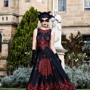 Black Milk Invocation Princess Maxi Dress